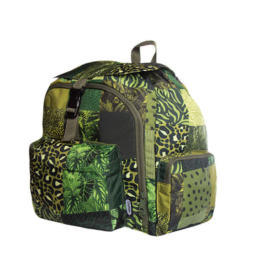 Morral Mochilero Pequeno ULTRA Estampado Green Citybags Multicolor