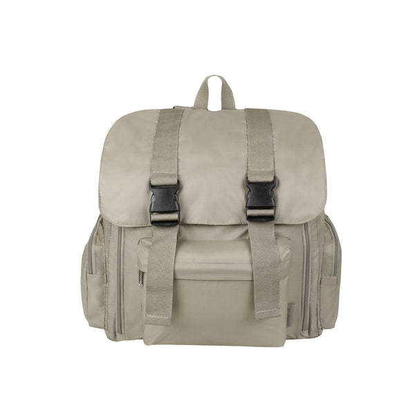 Morral Mochilero Pequeno Citybags Beige