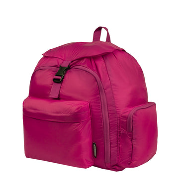 Morral Mochilero Pequeno Citybags Fucsia