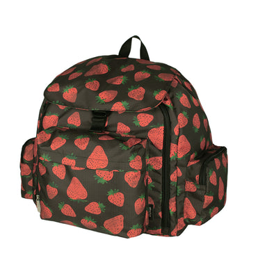 Morral Mochilero Pequeno ULTRA Estampado Fresas Citybags Multicolor