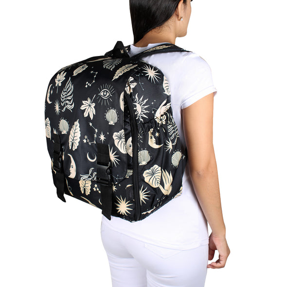 Morral Cabina Tapa  Citybags ULTRA Estampado Astral