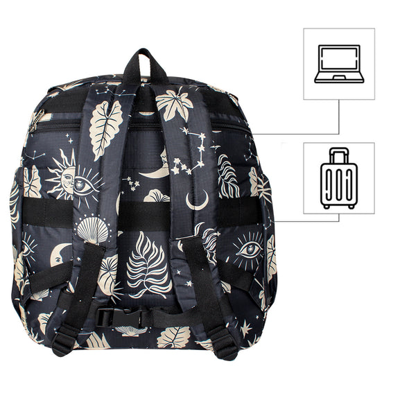 Morral Cabina Tapa  Citybags ULTRA Estampado Astral