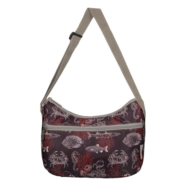 Bolso City Manos Libres ULTRA Plegable Estampado Coral