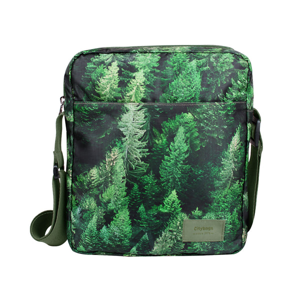 Bolso Manos libres Viajero Citybags Ultra Estampado Bosque