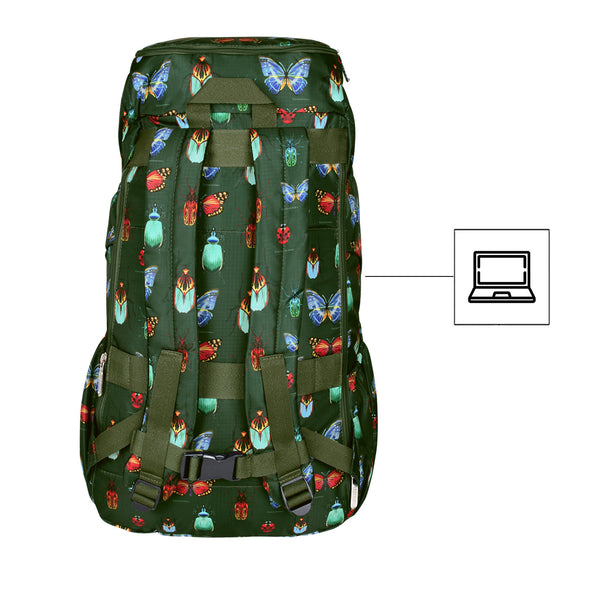 Morral Viajero ULTRA Plegable Estampado Bugs Citybags Multicolor