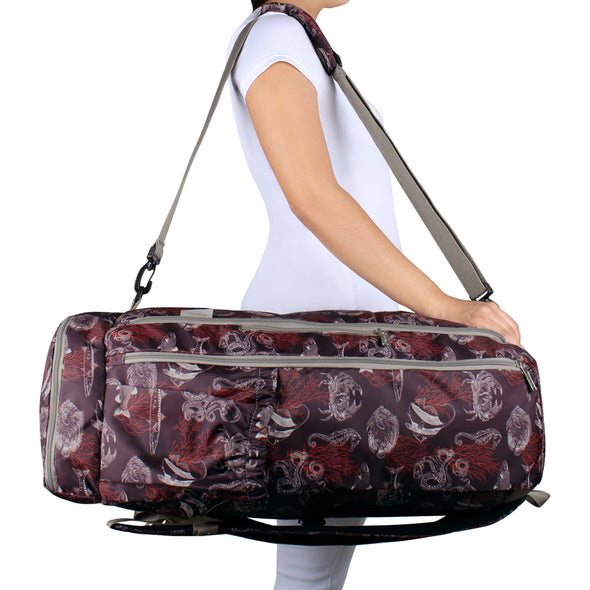 Morral Aventura ULTRA Plegable Estampado Coral Citybags Multicolor