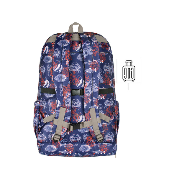 Morral Aventura ULTRA Plegable Estampado Vida Citybags Multicolor