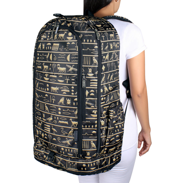 Morral Aventura ULTRA Plegable Estampado Cleopatra Citybags Multicolor