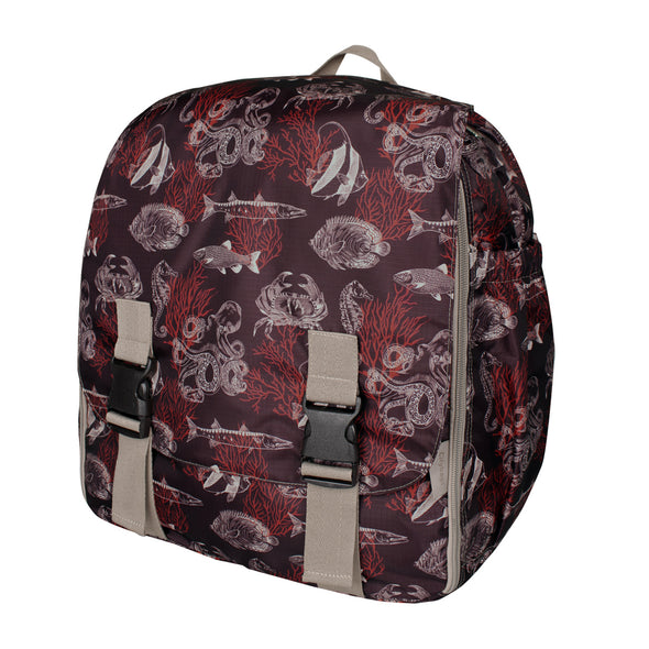 Morral Cabina Tapa Ultra Estampado Coral Citybags