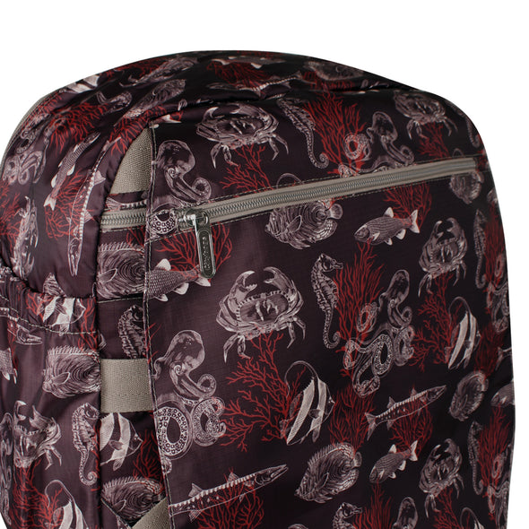 Morral Cabina Tapa Ultra Estampado Coral Citybags