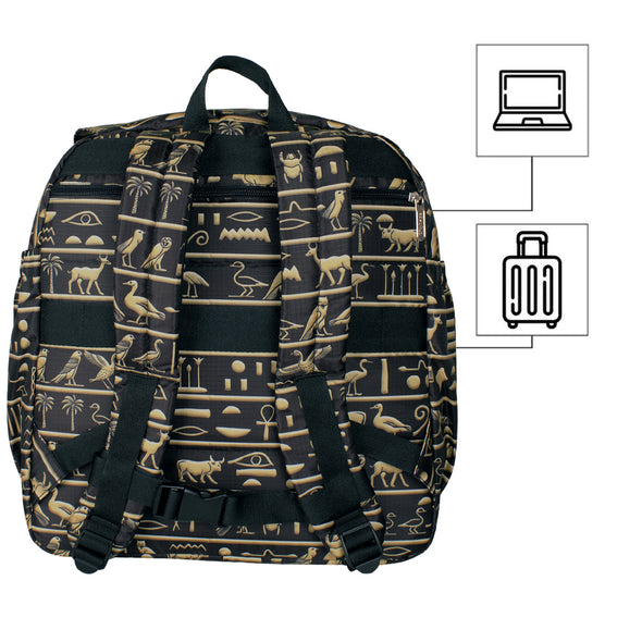 Morral Cabina Tapa Ultra Estampado Cleopatra Citybags