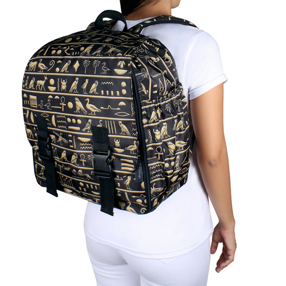 Morral Cabina Tapa Ultra Estampado Cleopatra Citybags