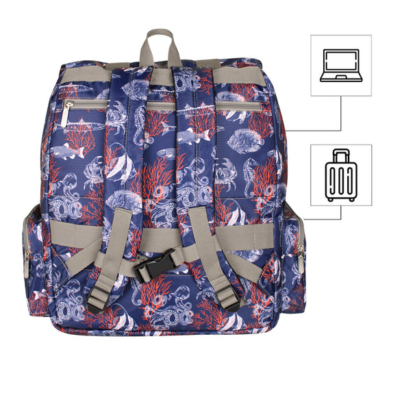 Morral Mochilero XL ULTRA Estampado Vida Citybags Multicolor