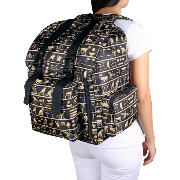 Morral Mochilero XL ULTRA Estampado Cleopatra Citybags Multicolor