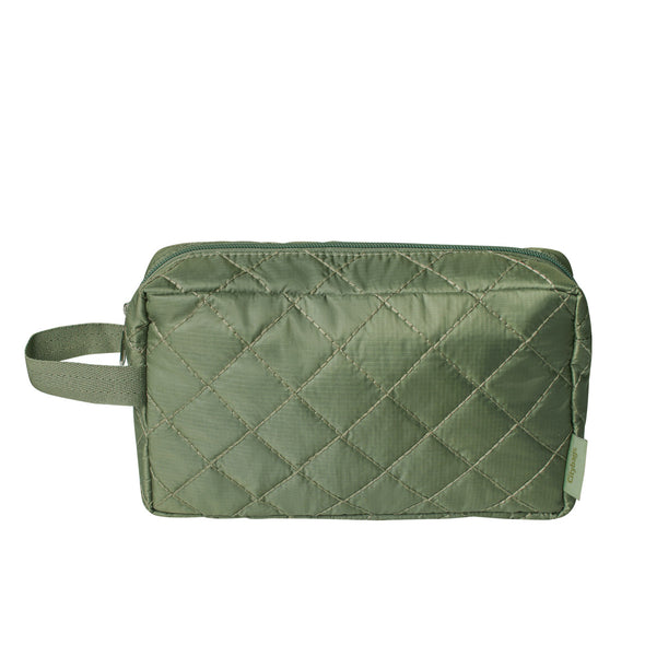 Cosmetiquera Grande Citybags Puffer Verde