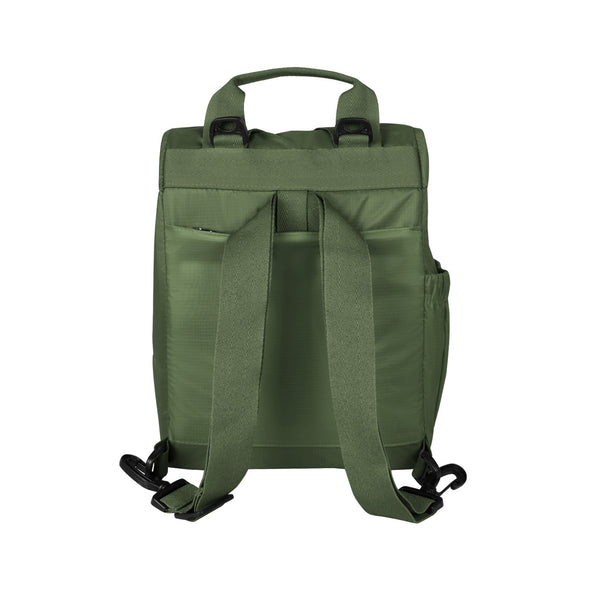 Lonchera Ajustable Convertible Morral Citybags Color Verde Militar