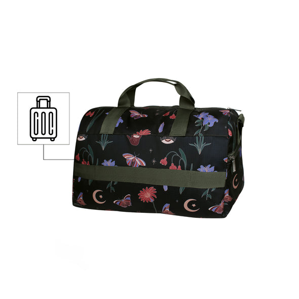 Maleta M ULTRA Plegable Estampado Blossom Citybags Multicolor