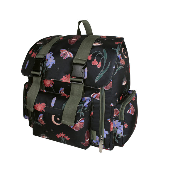 Morral Mochilero Pequeno  ULTRA Estampado Blossom Citybags Multicolor