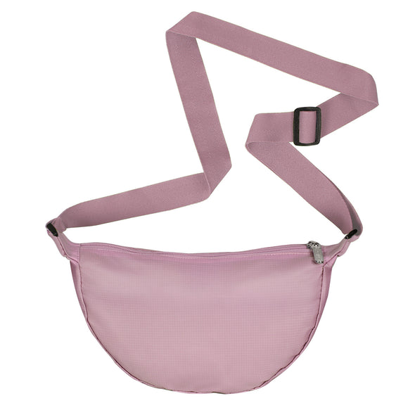 Bolso City Pequeño Manos Libres Plegable Rosado Pastel