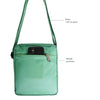 Bolso Manos Libres Viajero Citybags Verde Menta