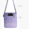 Bolso Manos Libres Viajero Citybags Morado Lila