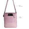 Bolso Manos Libres Viajero Citybags Rosado Pastel