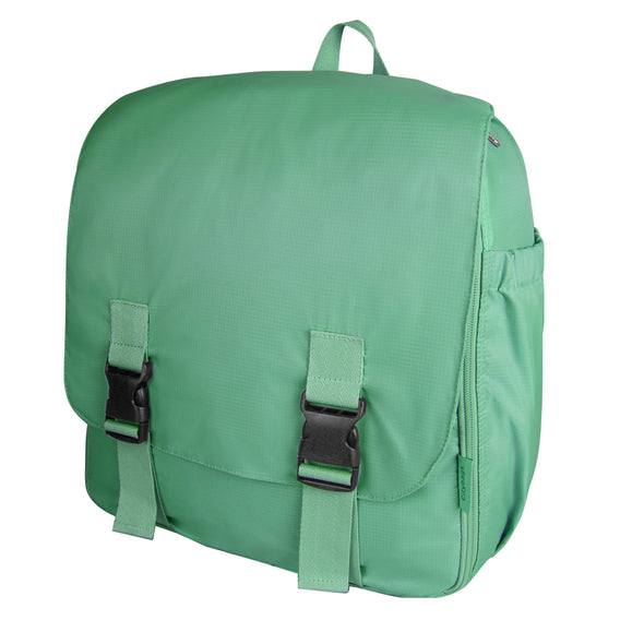 Morral Cabina Tapa Citybags Verde Menta