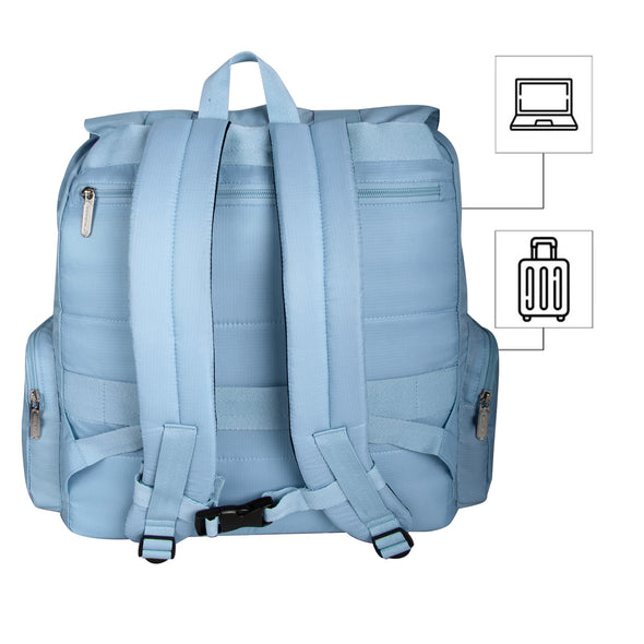 Morral Mochilero Pequeno Citybags Azul Claro