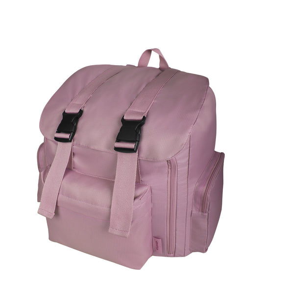 Morral Mochilero Pequeno Citybags Rosado Pastel