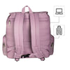 Morral Mochilero Pequeno Citybags Rosado Pastel