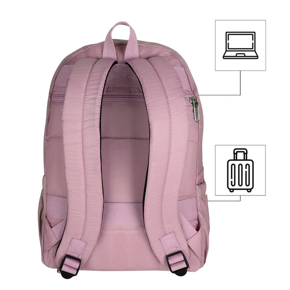 Morral Urbano Citybags Rosado Pastel