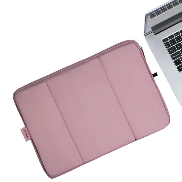 Estuche Laptop Citybags Rosado Pastel