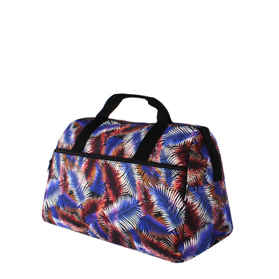 Maleta M ULTRA Plegable Estampado Palmas Citybags Multicolor