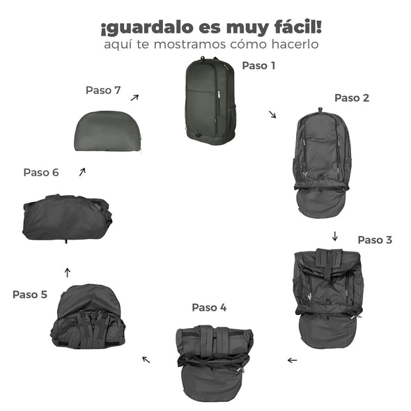 Morral Aventura ULTRA Plegable Estampado Desierto Tatacoa Citybags Multicolor