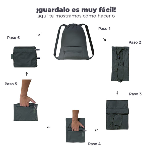 Tula Plegable Citybags Negra