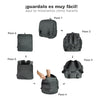 Morral Cabina Tapa Ultra Estampado Catedral de Sal Citybags