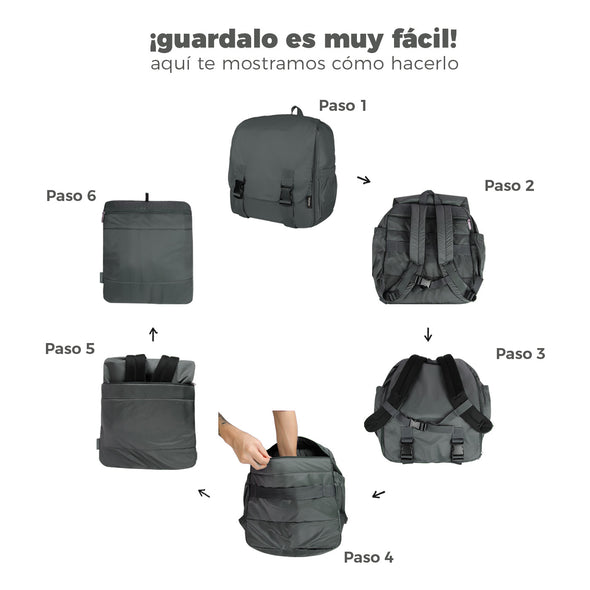 Morral Cabina Tapa  Citybags ULTRA Estampado Astral