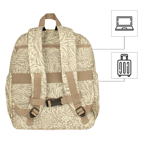 Morral Cabina Tapa Ultra Citybags Estampado Sahara